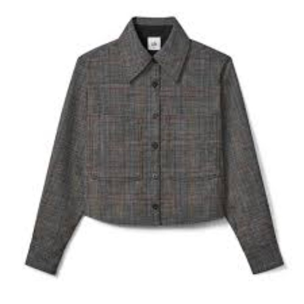 Cabi Blueprint Shacket - Size Small